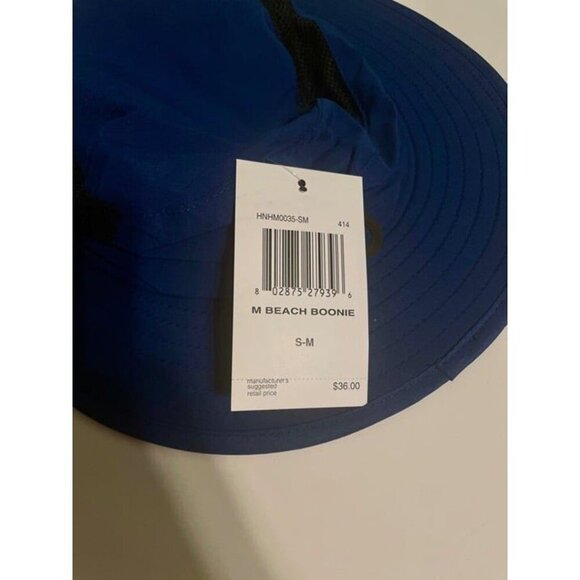 Hurley Small/Medium Beach Boonie Bucket Hat Air Vent Hiking Outdoors Cap Blue - Picture 3 of 6